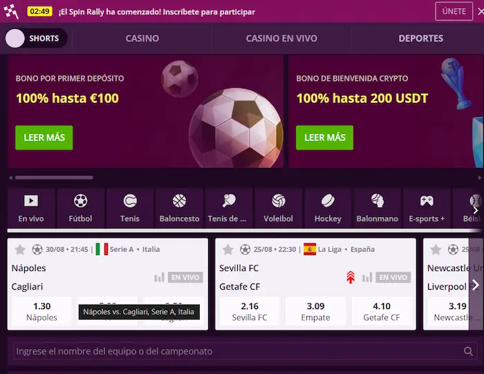 Malina Casino Espana sport
