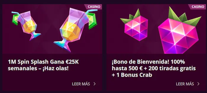 Malina Casino bonus